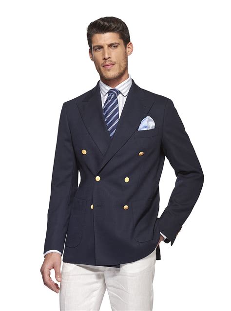 giacca blu navy uomo